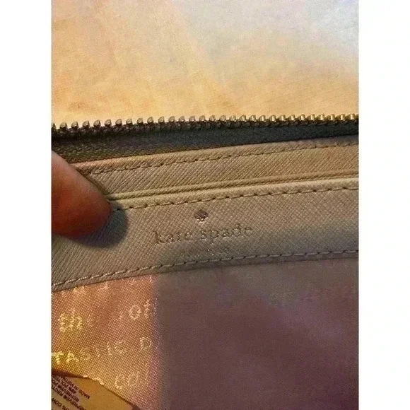 Kate Spade Womens Purple California Dreaming Surf Van Make It Mine Large Wallet - Picture 5 of 8